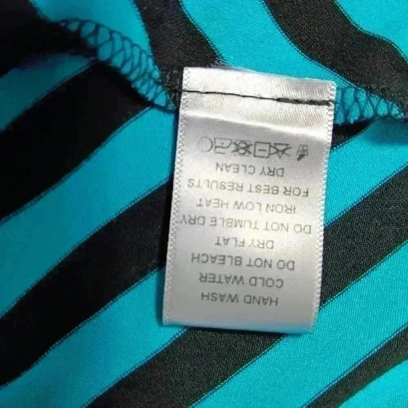 IC Collection Stripped Tunic With Circle trim. Ladies size  M - Picture 5 of 7